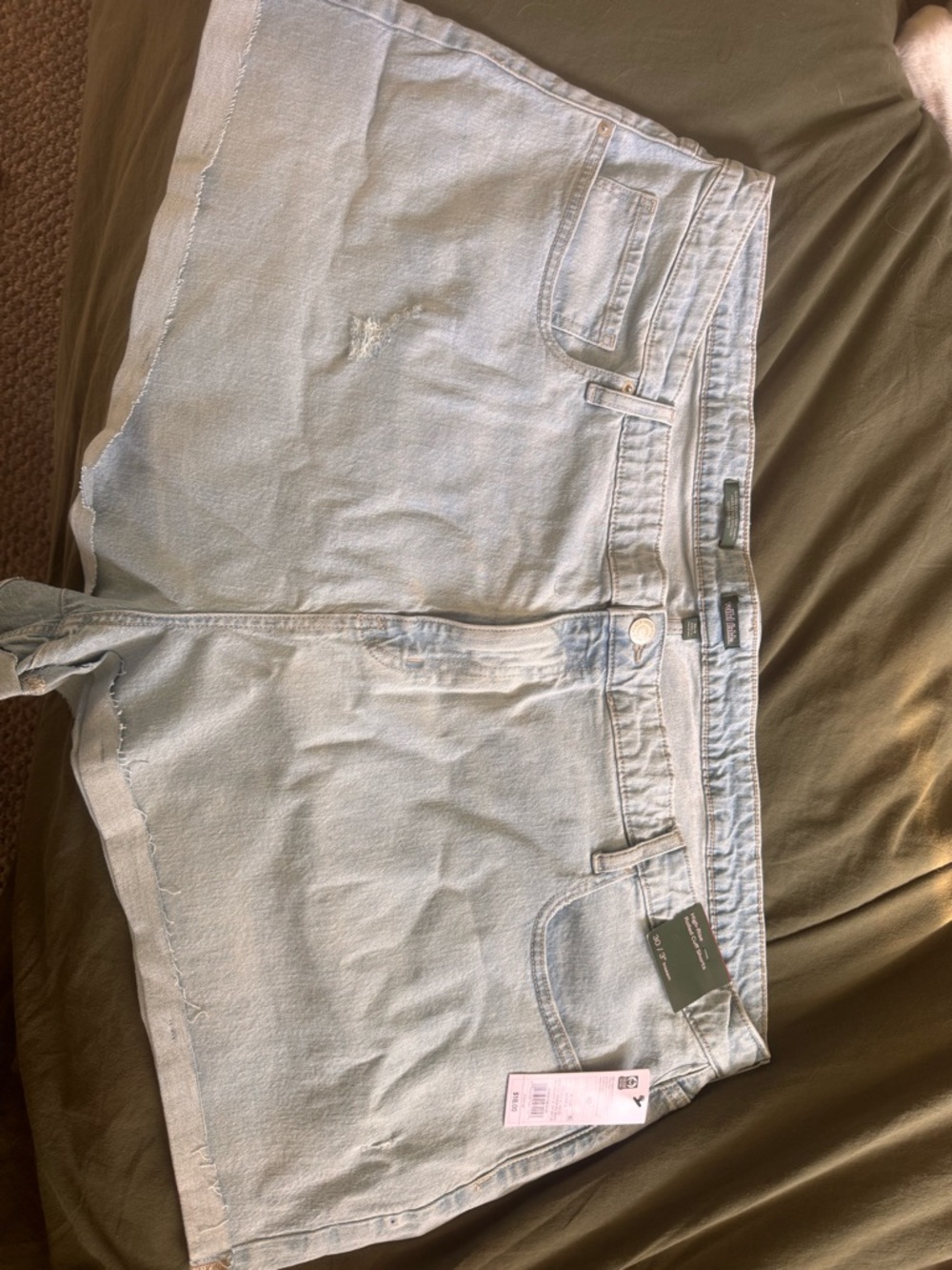 wild fable Light Blue High-Rise Denim Shorts